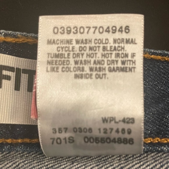 Levi's 550 Jeans Men’s 38 X 32 Blue Denim Relaxed Fit Straight Leg Vintage Y2K - Picture 9 of 9